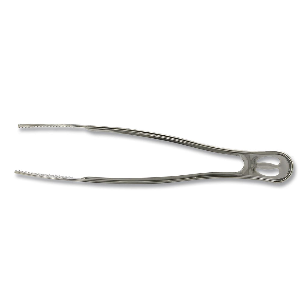 Reflections Heavyweight Plastic Utensils, Serving Tongs, Silver