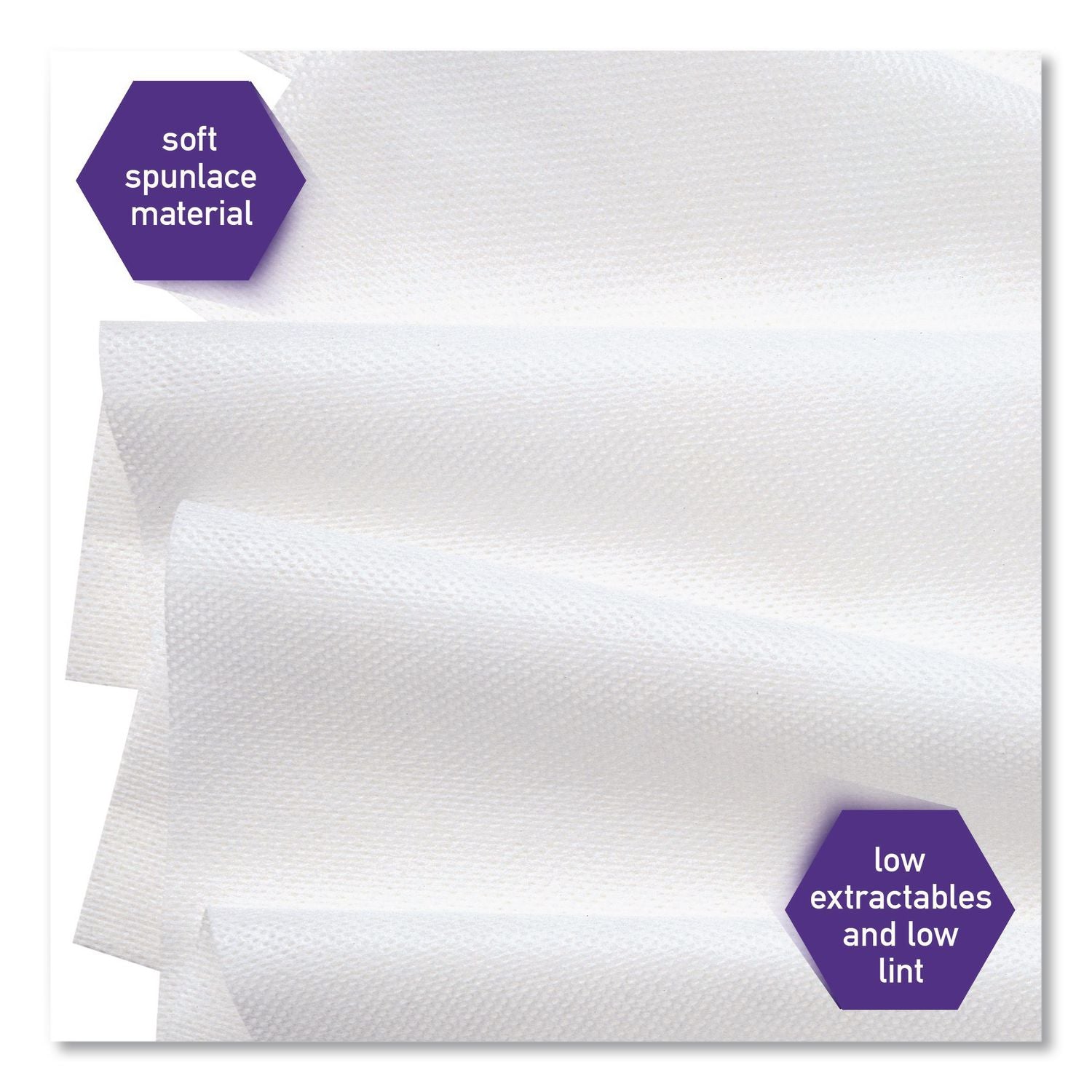 SCOTTPURE Wipers, 1/4 Fold, 12 x 15, White, 100/Box, 4/Carton