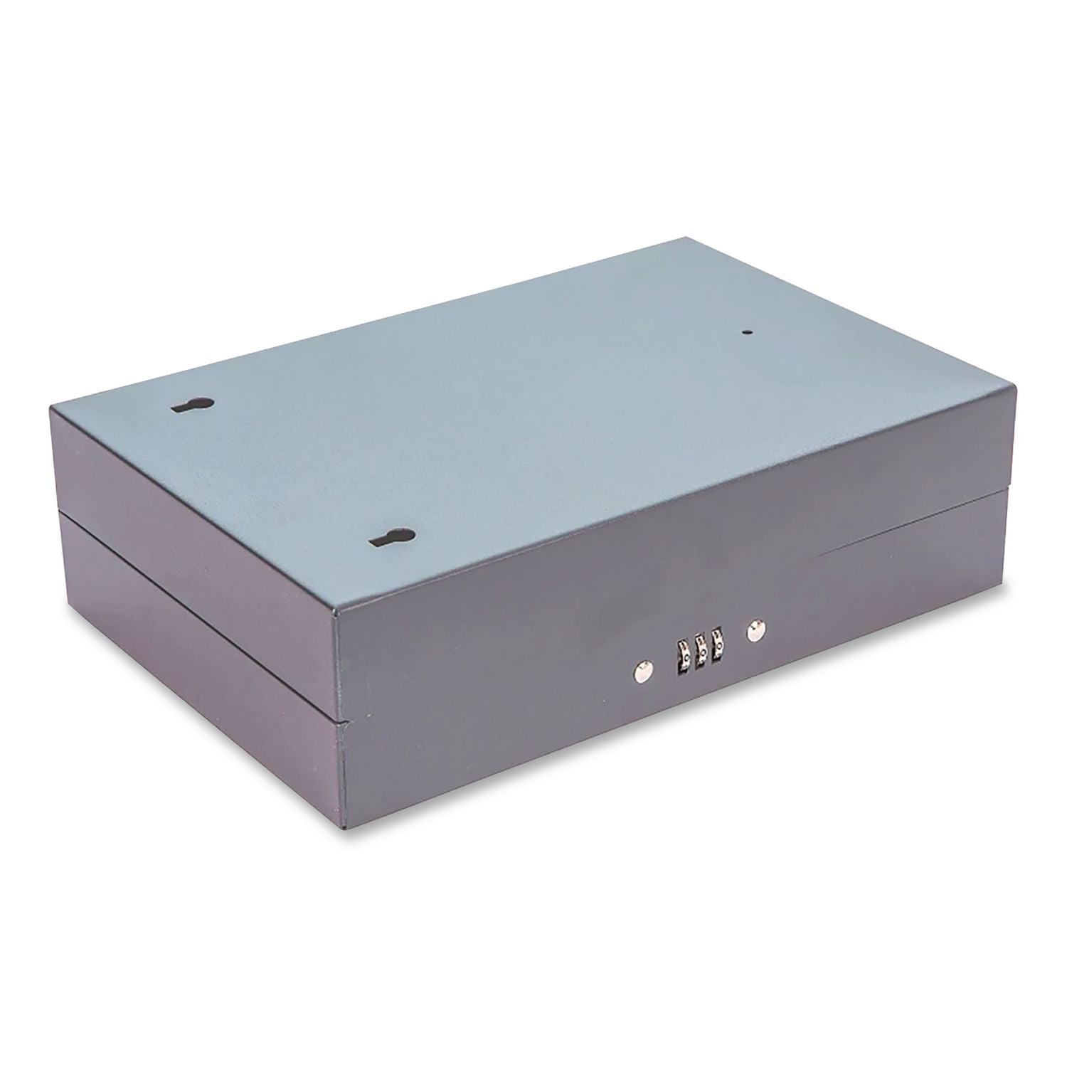 Combination Lockable Key Cabinet, 28-Key, Metal, Black, 7.75 x 3.25 x 11.5