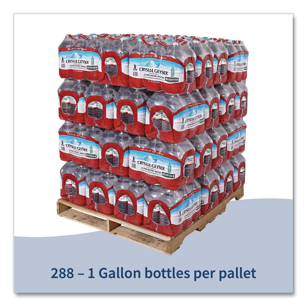 Alpine Spring Water, 1 Gal Bottle, 6/Carton, 48 Cartons/Pallet