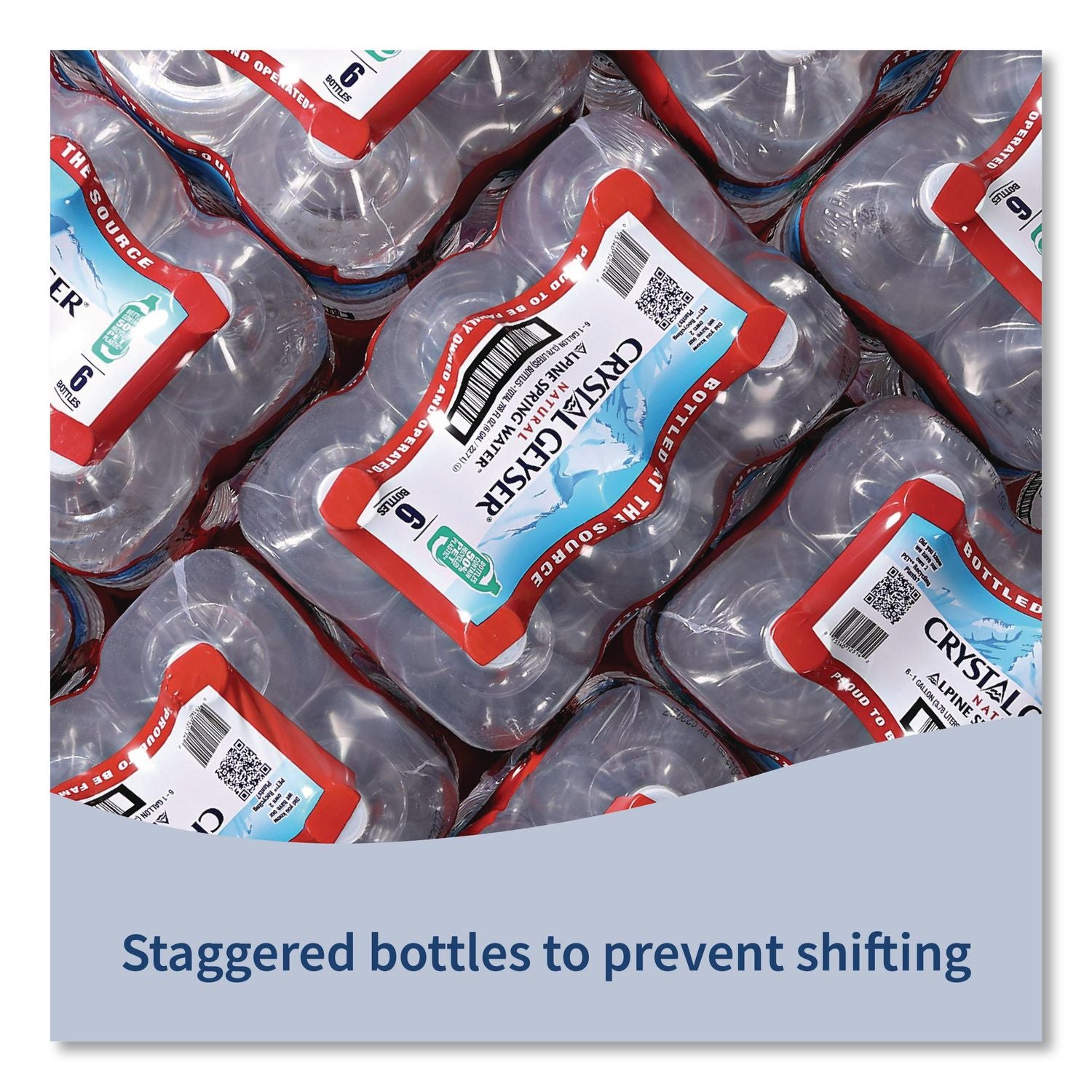 Alpine Spring Water, 1 Gal Bottle, 6/Carton, 48 Cartons/Pallet