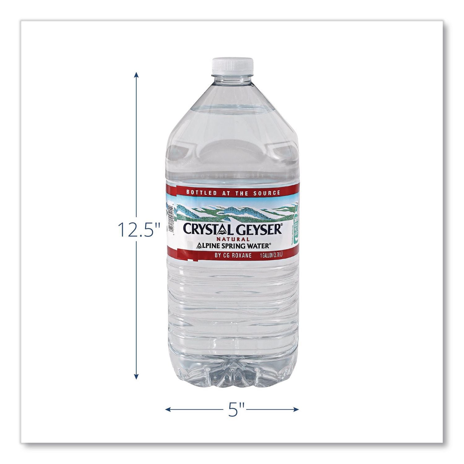 Alpine Spring Water, 1 Gal Bottle, 6/Carton, 48 Cartons/Pallet