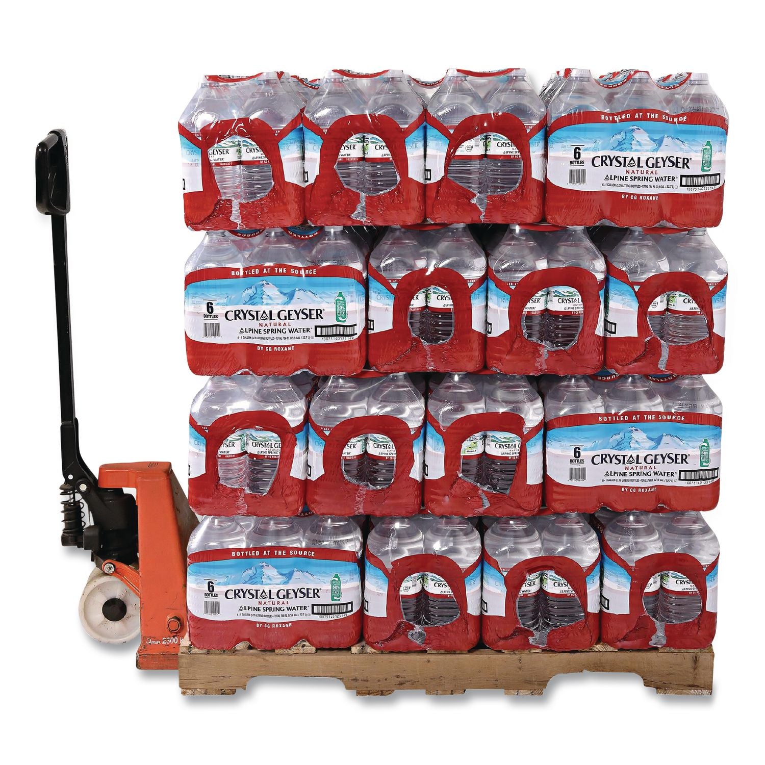 Alpine Spring Water, 1 Gal Bottle, 6/Carton, 48 Cartons/Pallet