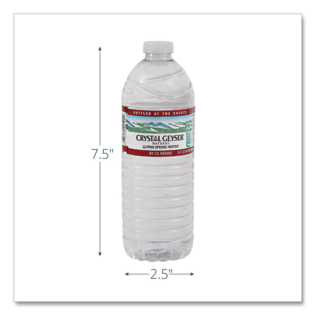Alpine Spring Water, 16.9 oz Bottle, 24/Carton