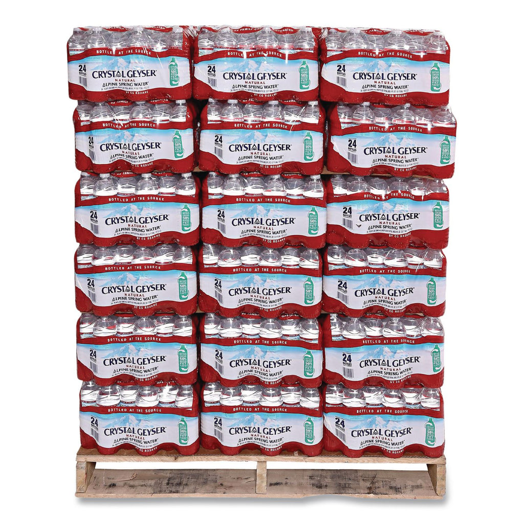 Alpine Spring Water, 16.9 oz Bottle, 24/Carton