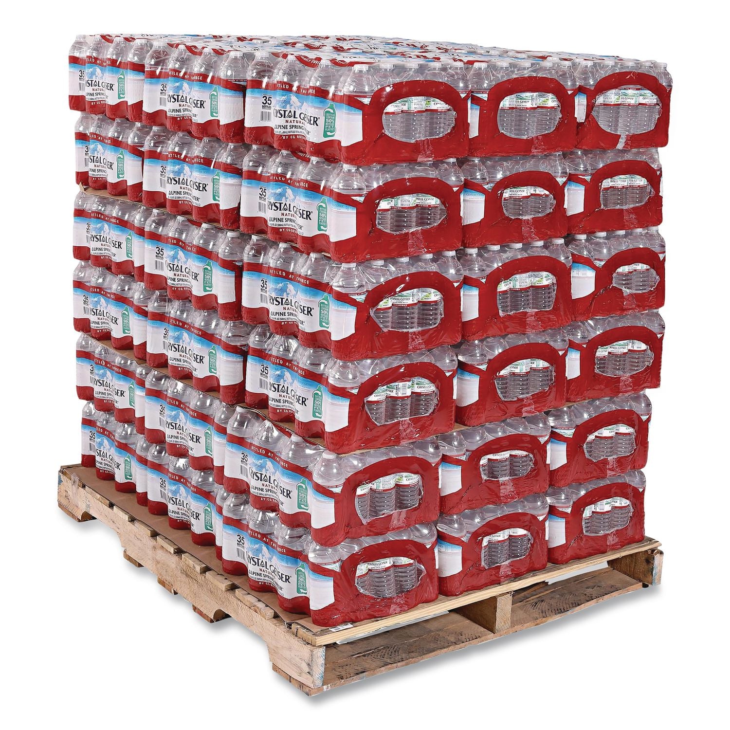Alpine Spring Water, 16.9 oz Bottle, 35/Carton