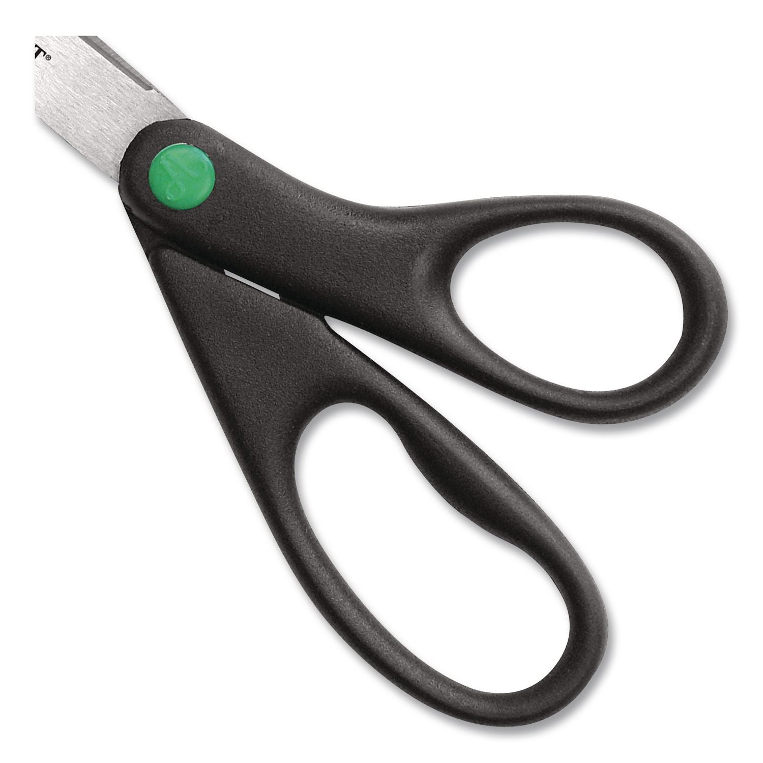 KleenEarth Scissors, 9" Long, 3.75" Cut Length, Black Straight Handle