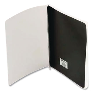 ACCOHIDE Frosted Front Report Cover, Prong Fastener, 3" Capacity, 500 Sheets, 8.5 x 11, Frosted/Black
