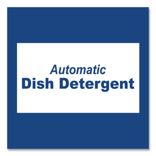Automatic Dish Detergent, Lemon Scent, Powder, 1 oz. Packet, 200/Carton