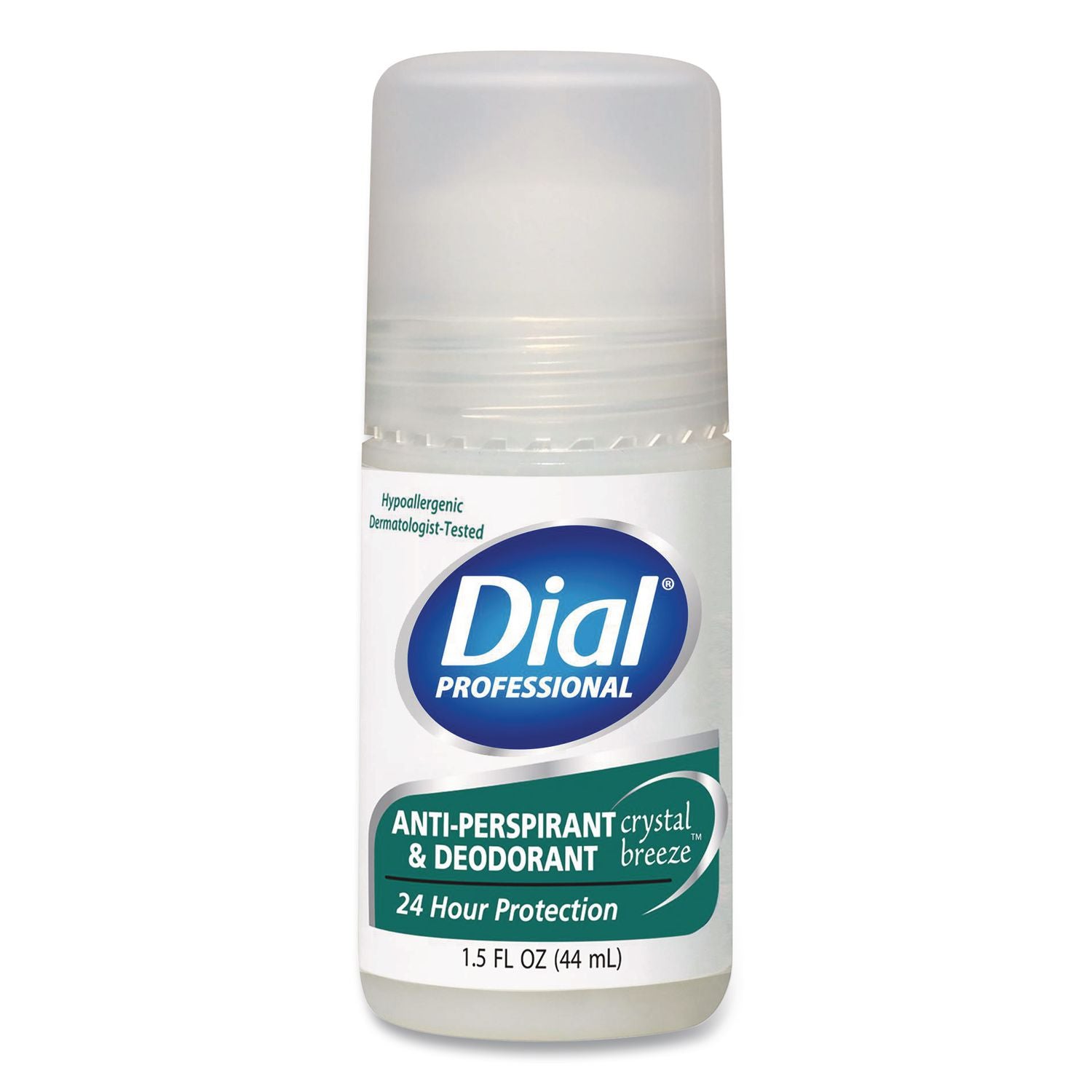 Anti-Perspirant Deodorant, Crystal Breeze, 1.5 oz, Roll-On Bottle, 48/Carton