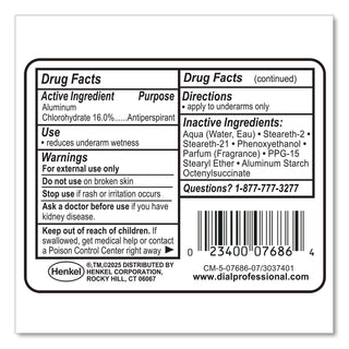 Anti-Perspirant Deodorant, Crystal Breeze, 1.5 oz, Roll-On Bottle, 48/Carton