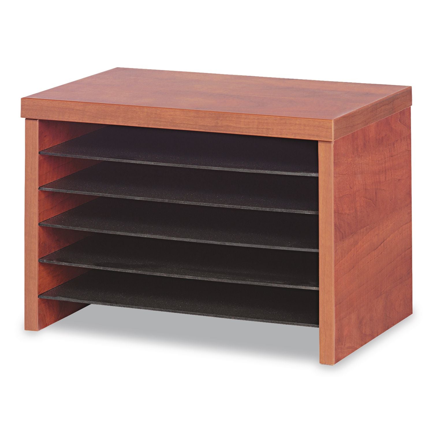 Alera Valencia Under Counter File Organizer Shelf, 15.75w x 9.88d x 10.88h, Cherry