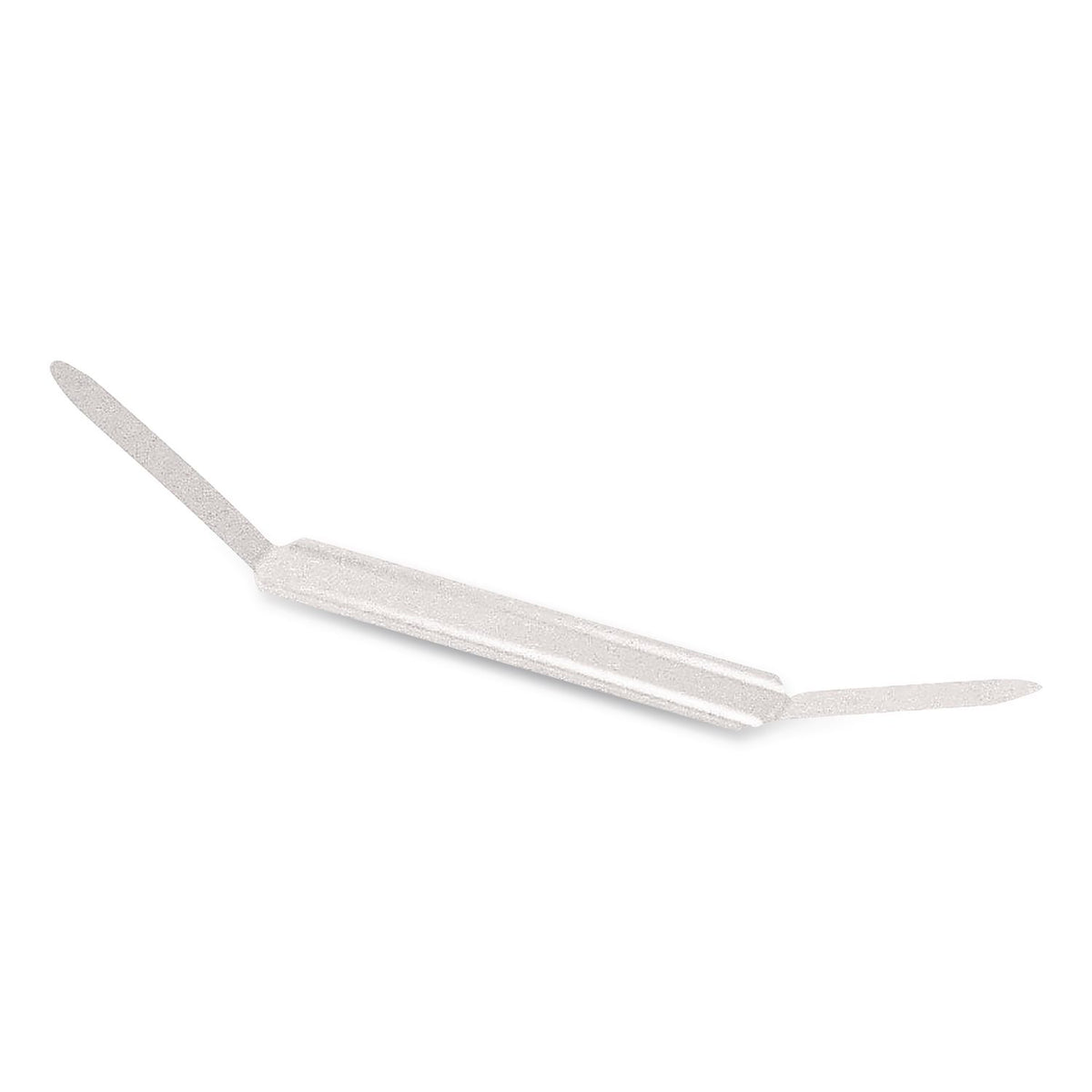 Premium Two-Prong Fastener Bases, 2" Capacity, 2.75" Center to Center, Silver, 100/Box