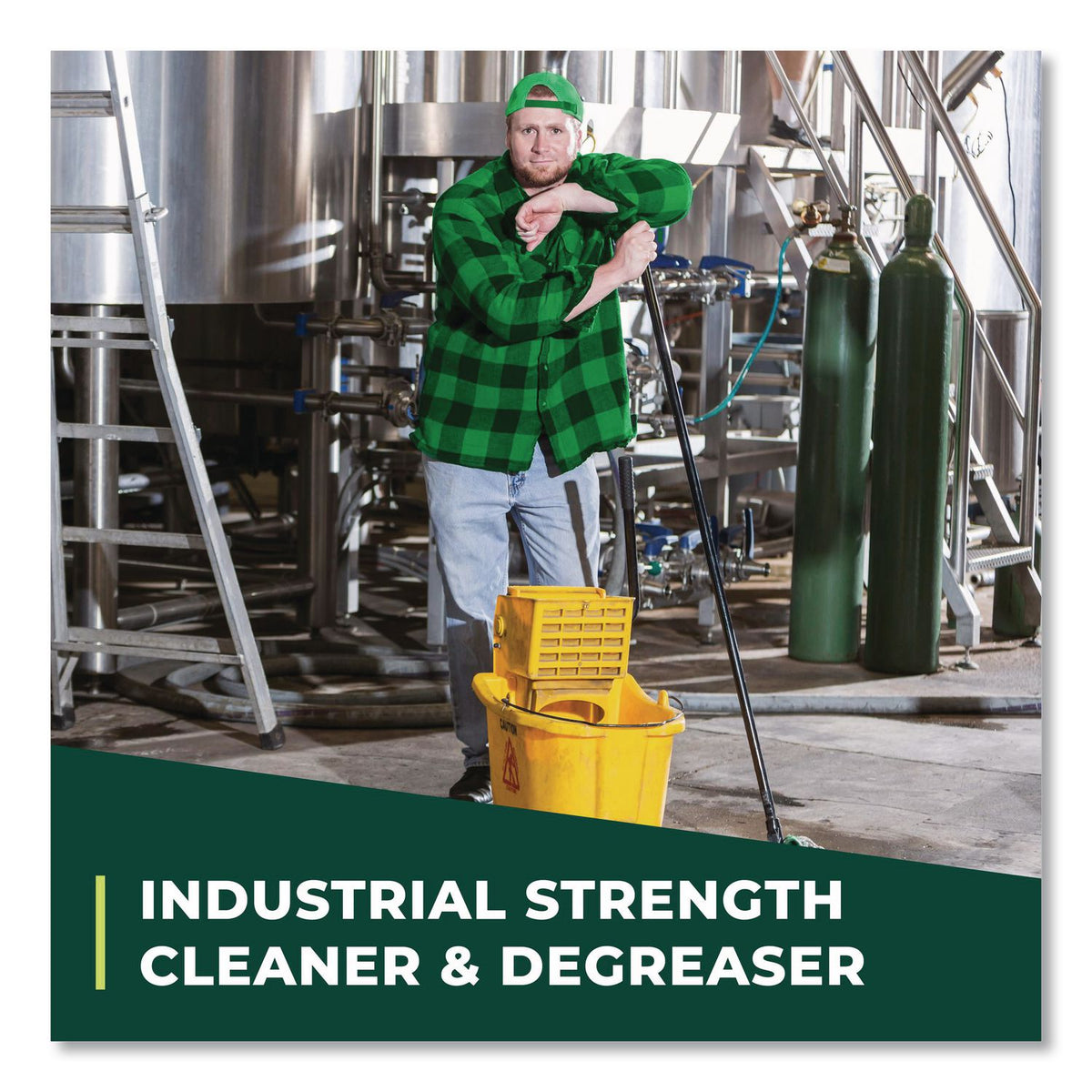 Industrial Cleaner and Degreaser, Concentrated, 24 oz Spray Bottle, 12/Carton