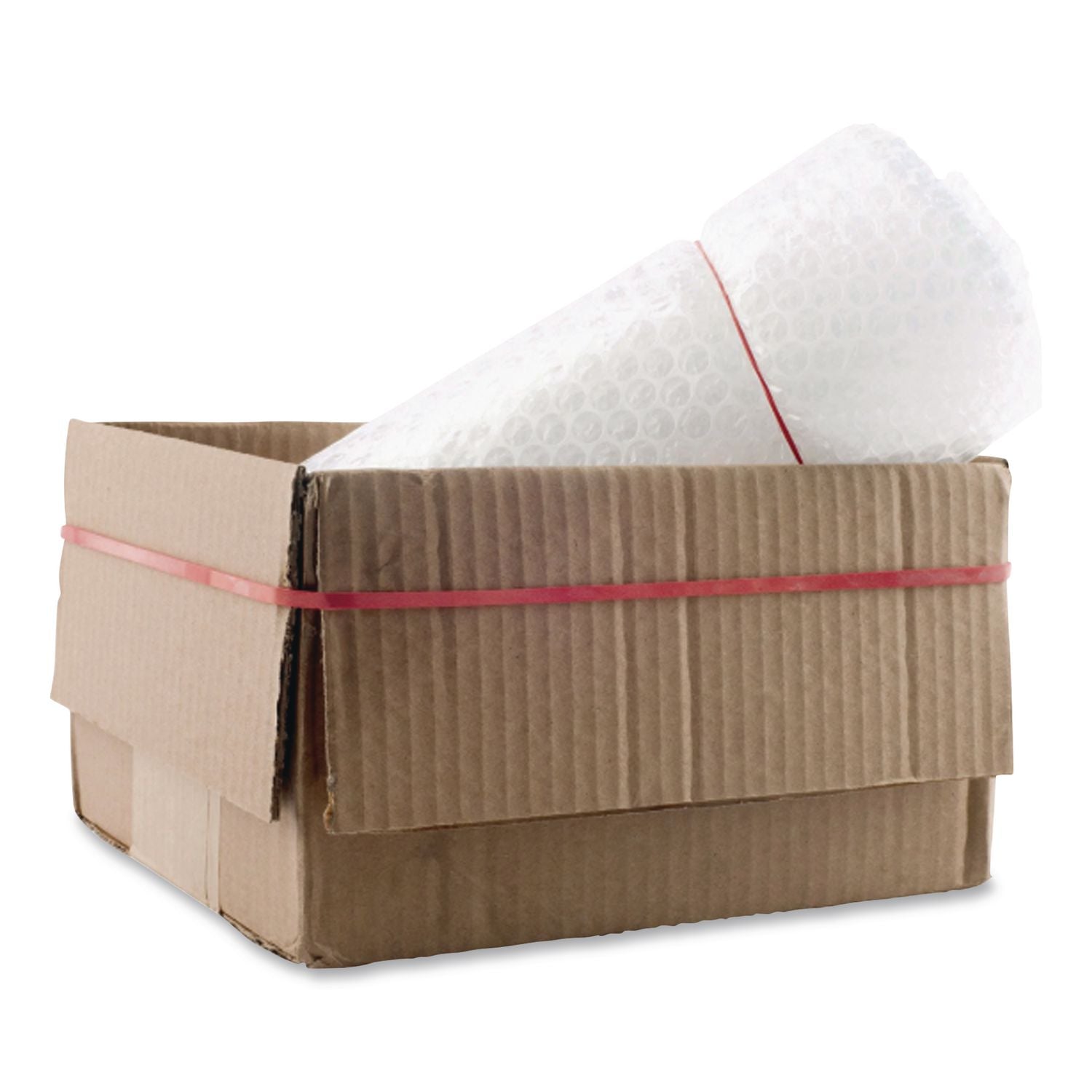 Big Bands Rubber Bands, Size 117B, 0.07" Gauge, Red, 48/Box