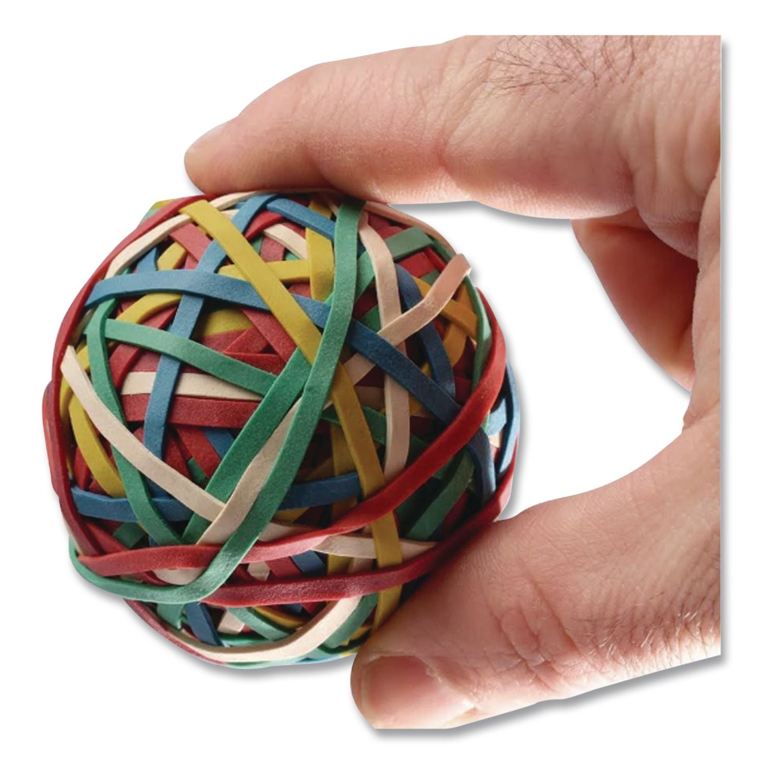 Brites Pic-Pac Rubber Bands, Size 54 (Assorted), 0.04" Gauge, Assorted Colors, 1.5 oz Box, Band-Count Varies
