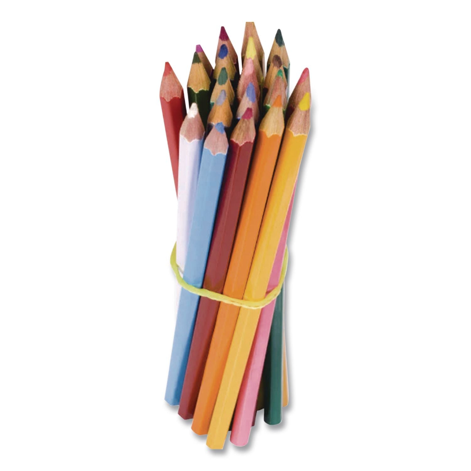 Brites Pic-Pac Rubber Bands, Size 54 (Assorted), 0.04" Gauge, Assorted Colors, 1.5 oz Box, Band-Count Varies