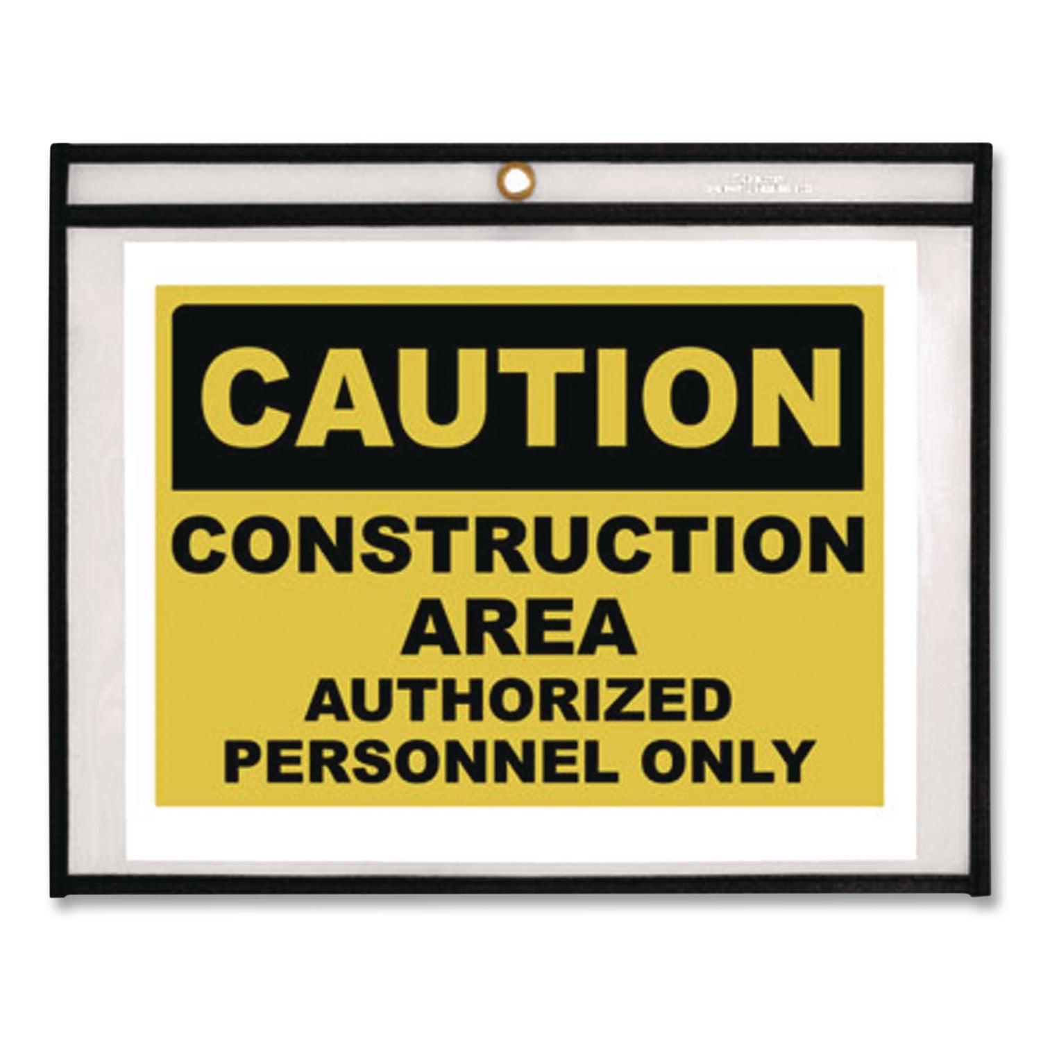 Shop Ticket Holders, Stitched, Sides Clear, 50 Sheets, 11 x 8.5, 25/Box