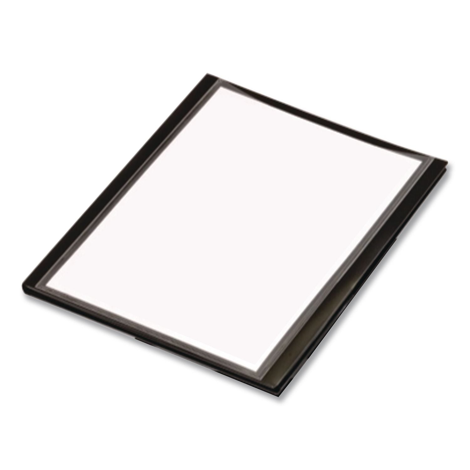 ReportPro 10-Pocket Project Organizer, 8.5 x 11, Clear/Black