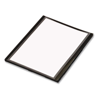 ReportPro 10-Pocket Project Organizer, 8.5 x 11, Clear/Black