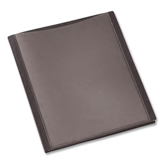 ReportPro 10-Pocket Project Organizer, 8.5 x 11, Clear/Black