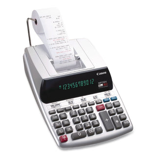 MP25DV 12-Digit Ribbon Printing Calculator, Black/Red Print, 4.3 Lines/Sec