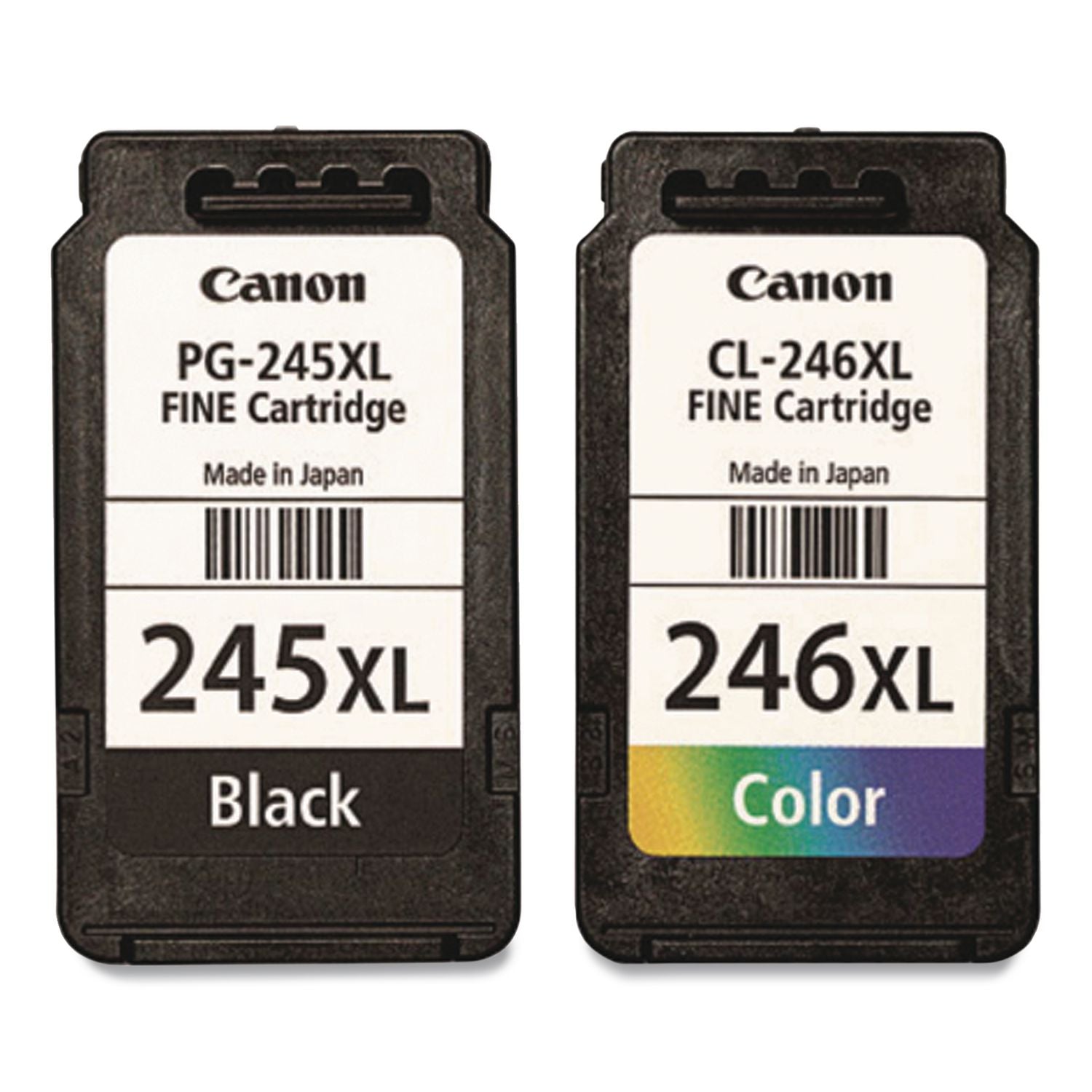 8278B005 (PG-245XL/CL-246XL) Ink/Paper Combo, 180/300 Page-Yield, Black/Tri-Color