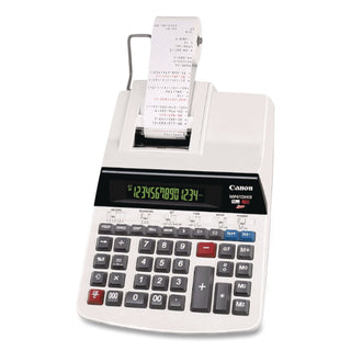MP21DX 12-Digit Ribbon Printing Calculator, Black/Red Print, 3.5 Lines/Sec