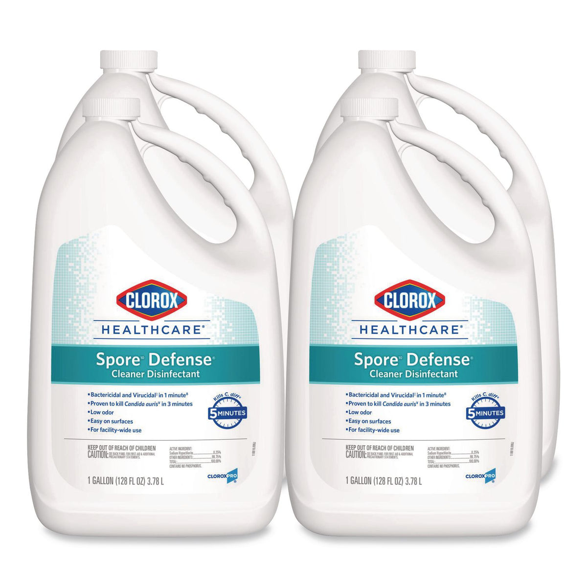 Spore Defense, Open System, 1 gal Bottle, 4/Carton