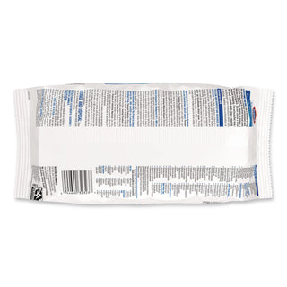 Bleach Germicidal Wipes, 1-Ply, 6.75 x 9, Unscented, White, 100 Wipes/Flat Pack, 6 Packs/Carton