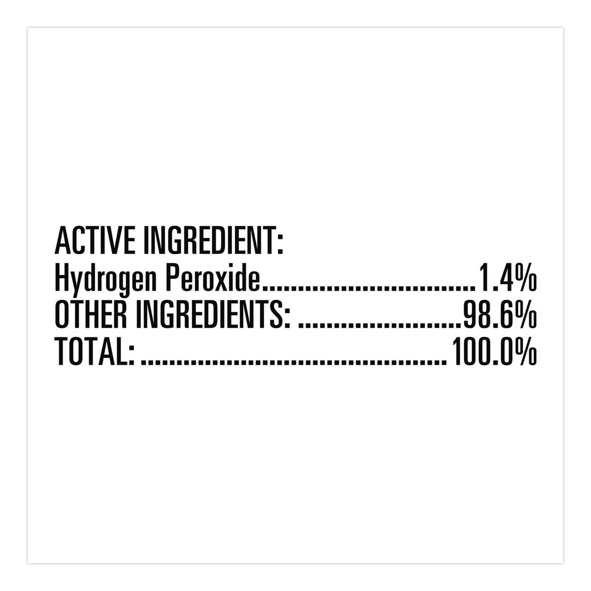 Hydrogen-Peroxide Cleaner/Disinfectant, 32 oz Spray Bottle, 9/Carton