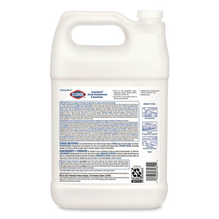 CloroxPro Anywhere Daily Disinfectant and Sanitizing Bottle - 128 fl oz (4 quart) - 1 Each - Disinfectant, Deodorize, pH Balanced - Translucent