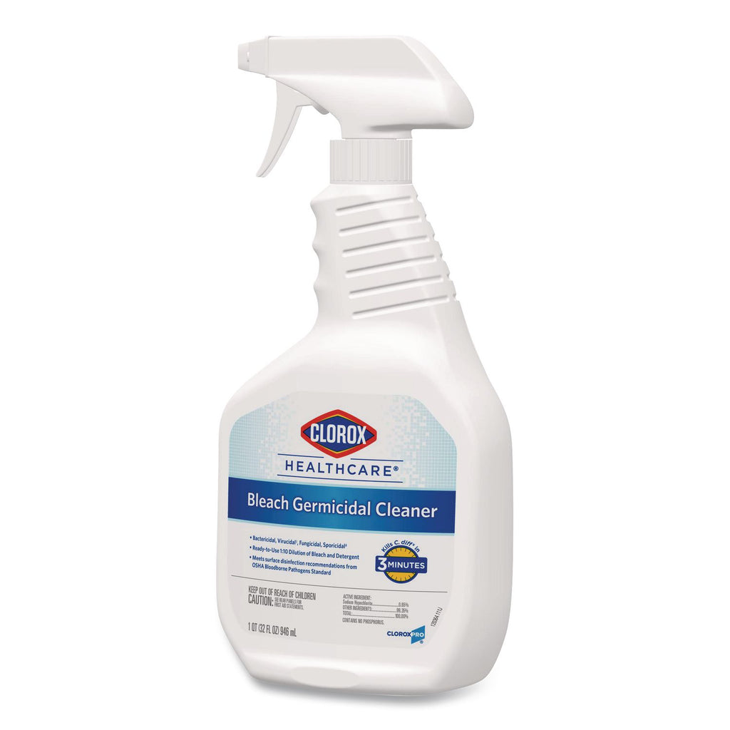 Bleach Germicidal Cleaner, 32 oz Spray Bottle