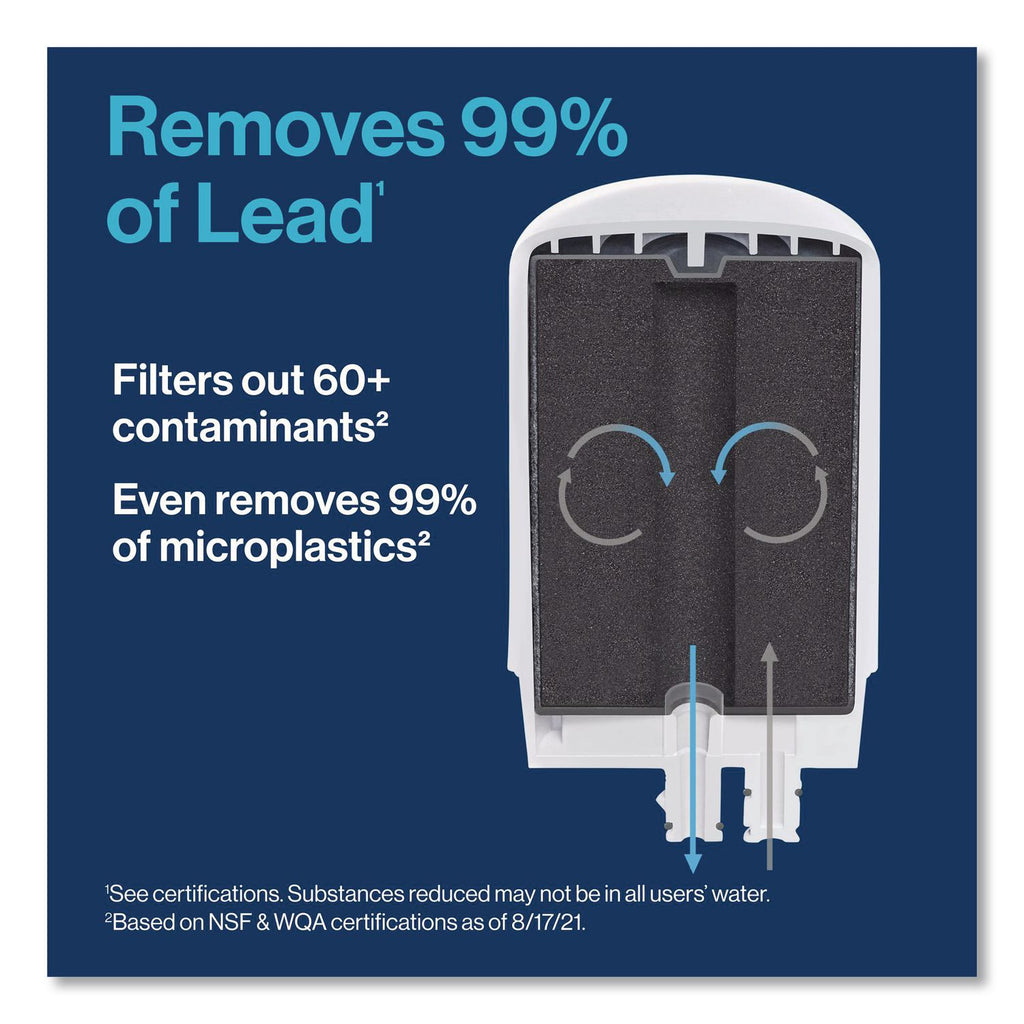 On Tap Faucet Water Filter System, White