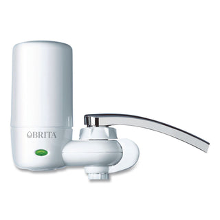 On Tap Faucet Water Filter System, White