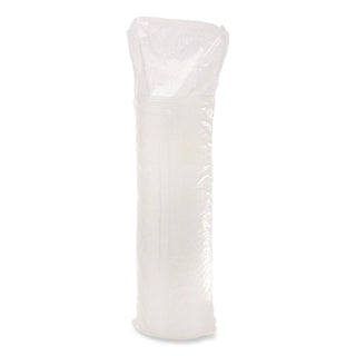 Dart Translucent Slotted Foam Cup Lids - 10 / Carton - 100 - Translucent