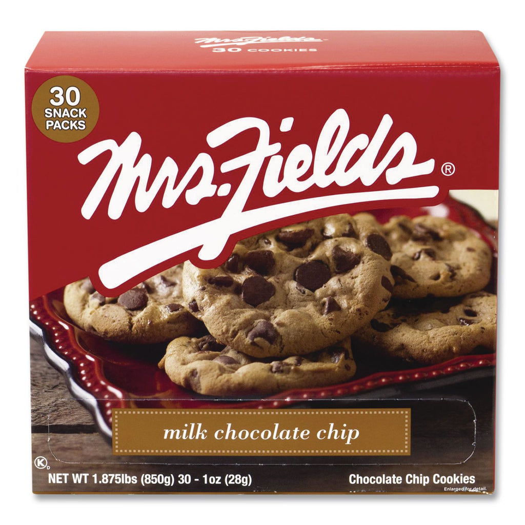 Milk Chocolate Chip Cookies, 1 oz, Indidually Wrapped Pack, 30/Carton, Ships in 1-3 Business Days