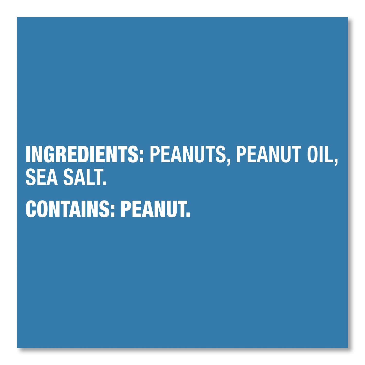 Salted Peanuts, 1.75 oz Pack, 18 Packs/Box, Ships in 1-3 Business Days