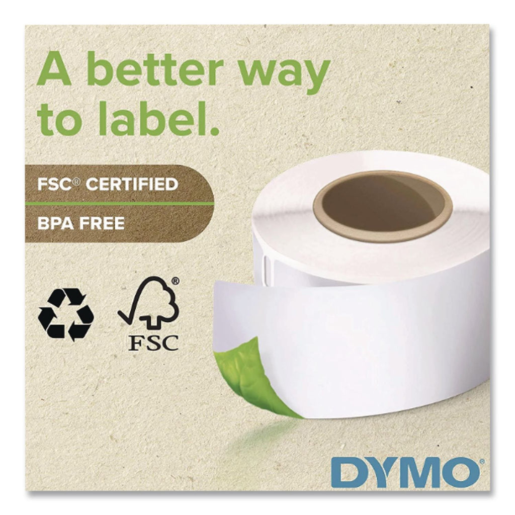 LabelWriter Return Address Labels, 0.75" x 2", White, 500 Labels/Roll
