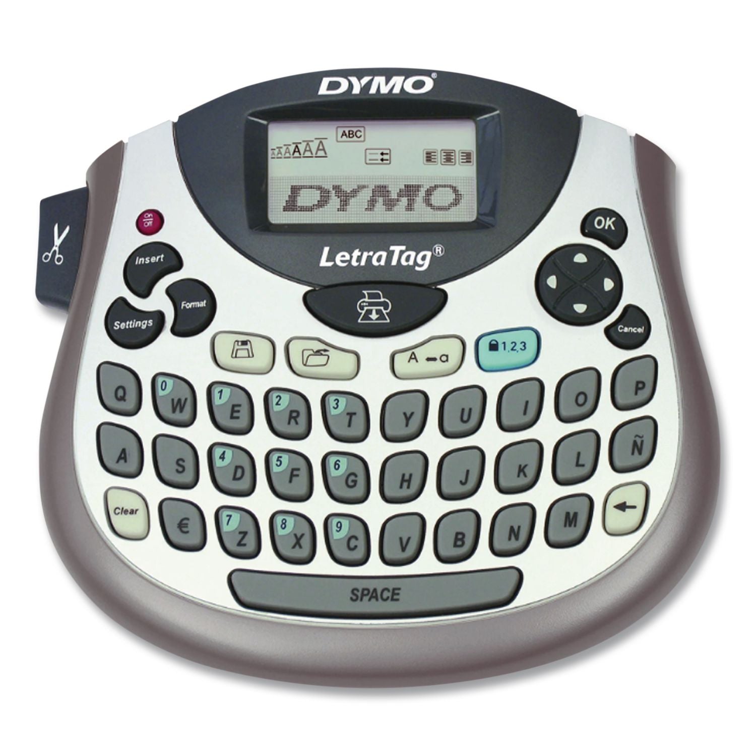 LetraTag 100T Label Maker, 2 Lines, 6.7 x 2.8 x 5.7