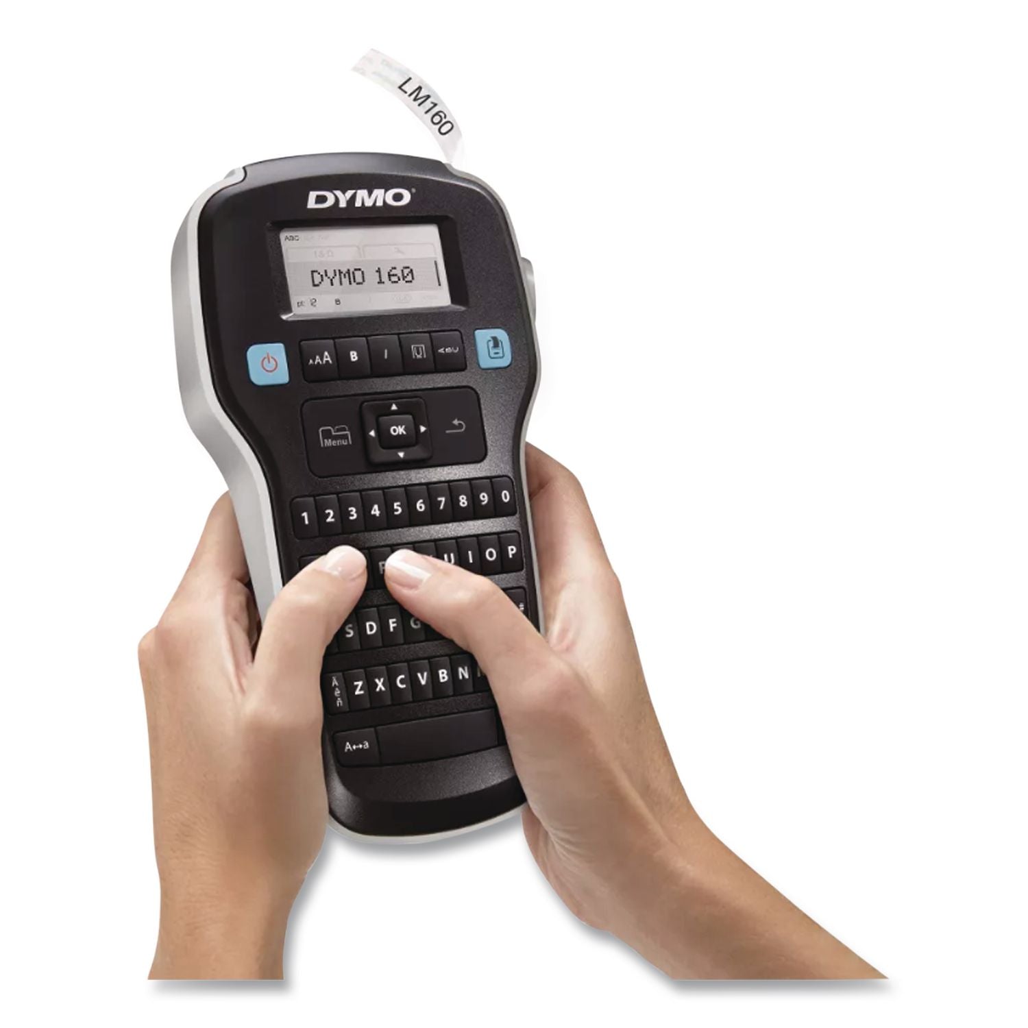 LabelManager 160P Label Maker, 2 Lines, 7.9 x 4.65 x 1.9