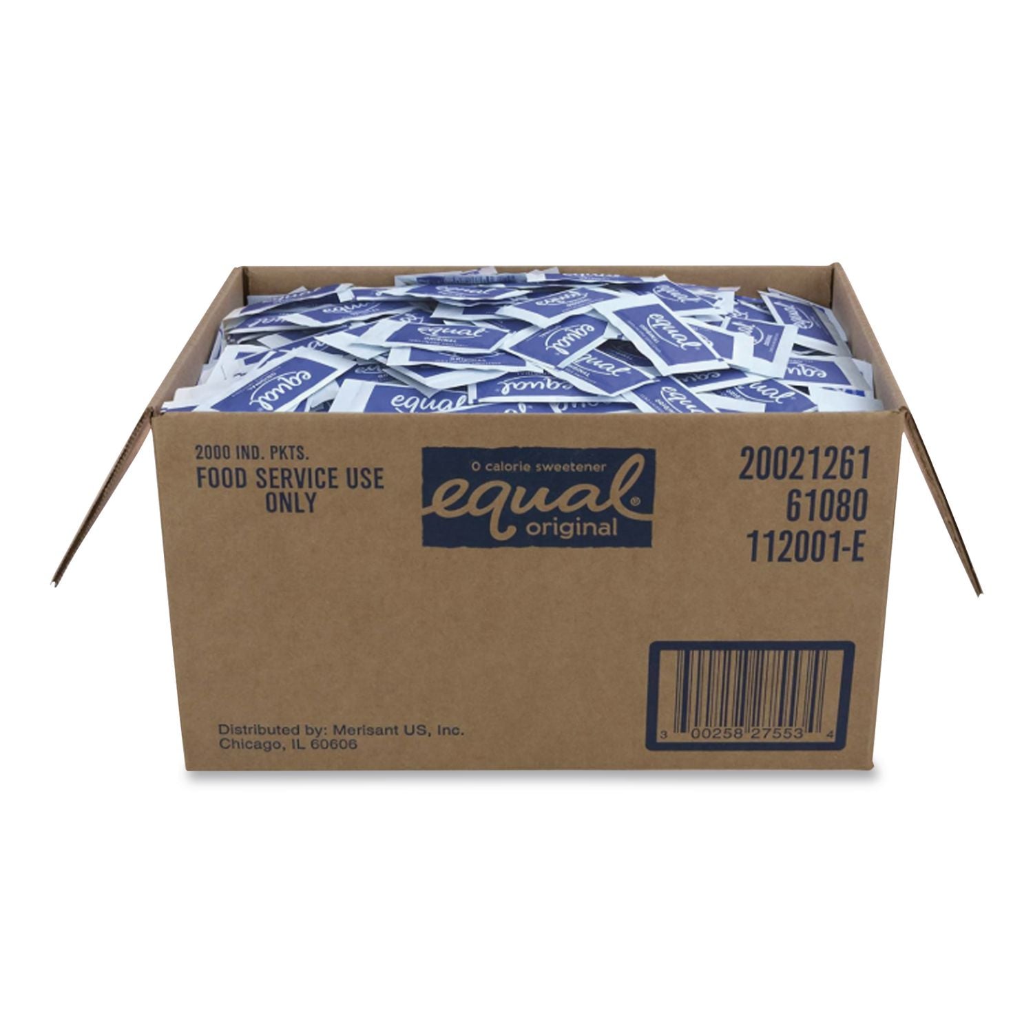 Zero Calorie Sweetener, 0.035 oz Packet, 2000/Carton