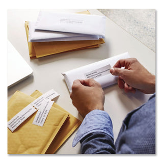 LabelWriter Address Labels, 1.12" x 3.5", White, 260 Labels/Roll, 2 Rolls/Pack