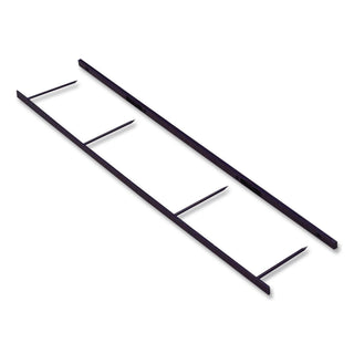 VeloBind Reclosable Spines, 200 Sheet Capacity, Black, 25/Pack