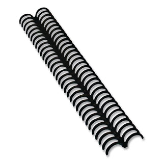 ProClick Easy Edit Spines, 5/16" Diameter, 45 Sheet Capacity, Black, 100/Box
