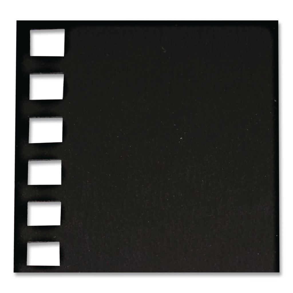 ProClick Pre-Punched Presentation Covers, Black, 11 x 8.5, Punched, 25/Pack