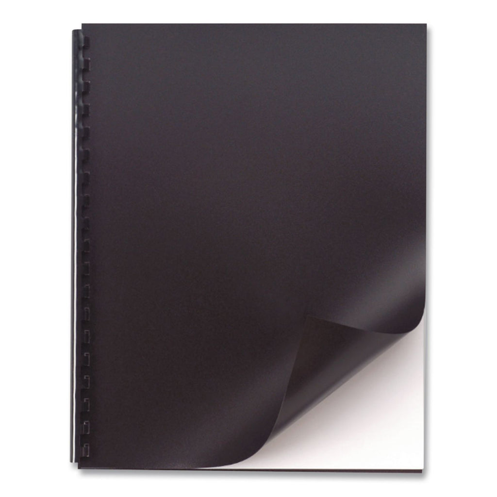 ProClick Pre-Punched Presentation Covers, Black, 11 x 8.5, Punched, 25/Pack