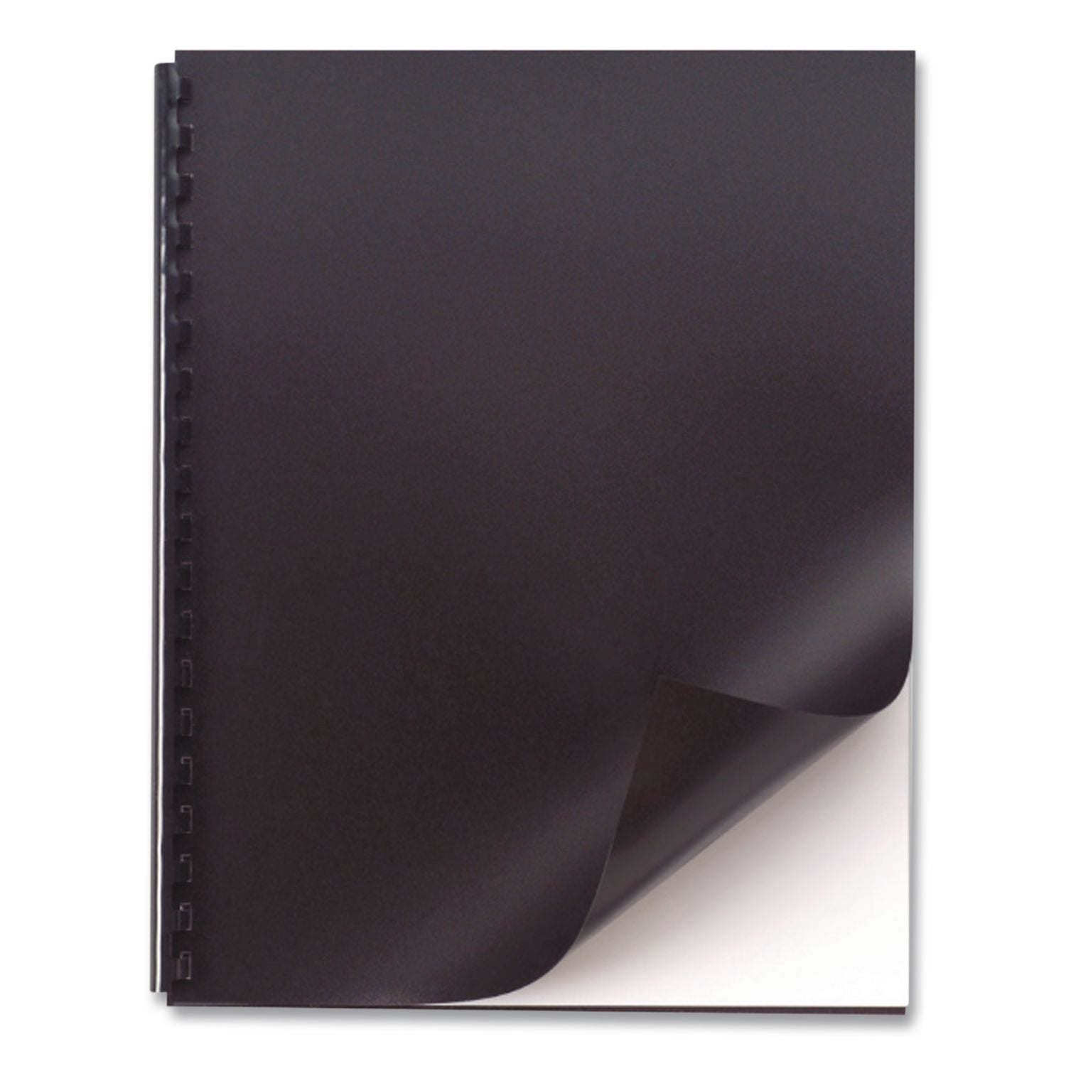 ProClick Pre-Punched Presentation Covers, Black, 11 x 8.5, Punched, 25/Pack