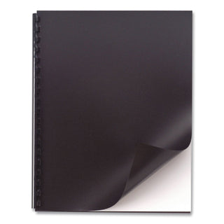 ProClick Pre-Punched Presentation Covers, Black, 11 x 8.5, Punched, 25/Pack