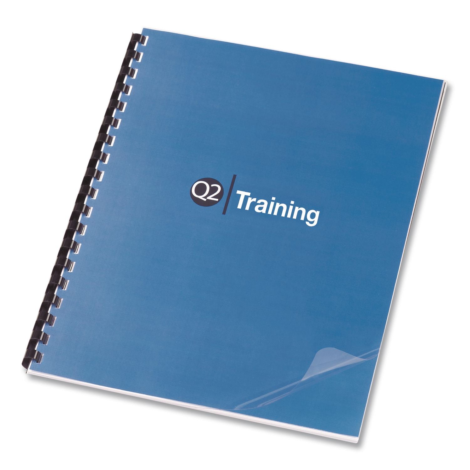 Clear View Presentation Covers for Binding Systems, Clear, 11.25 x 8.75, Punched, 100/Box